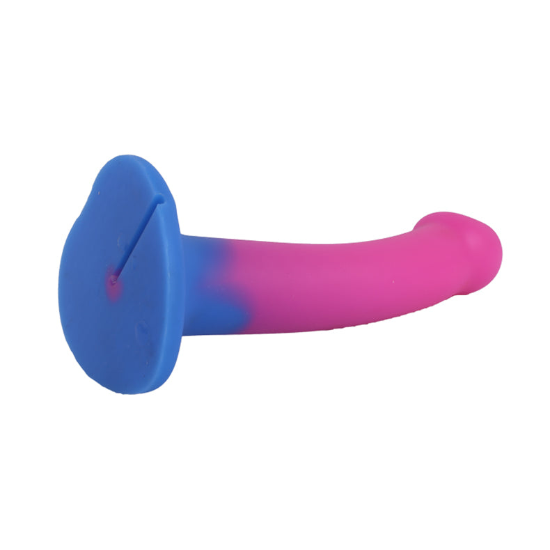 Youngwill Large Silicone Dildo with Gradient Color
