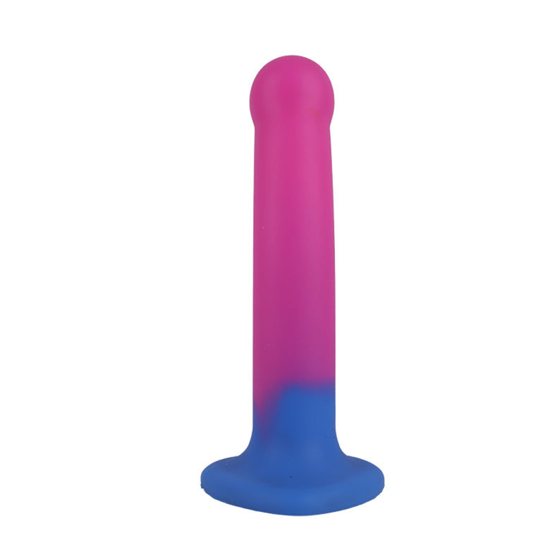 Youngwill Large Silicone Dildo with Gradient Color