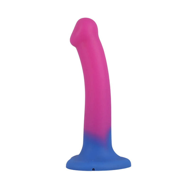 Youngwill Large Silicone Dildo with Gradient Color
