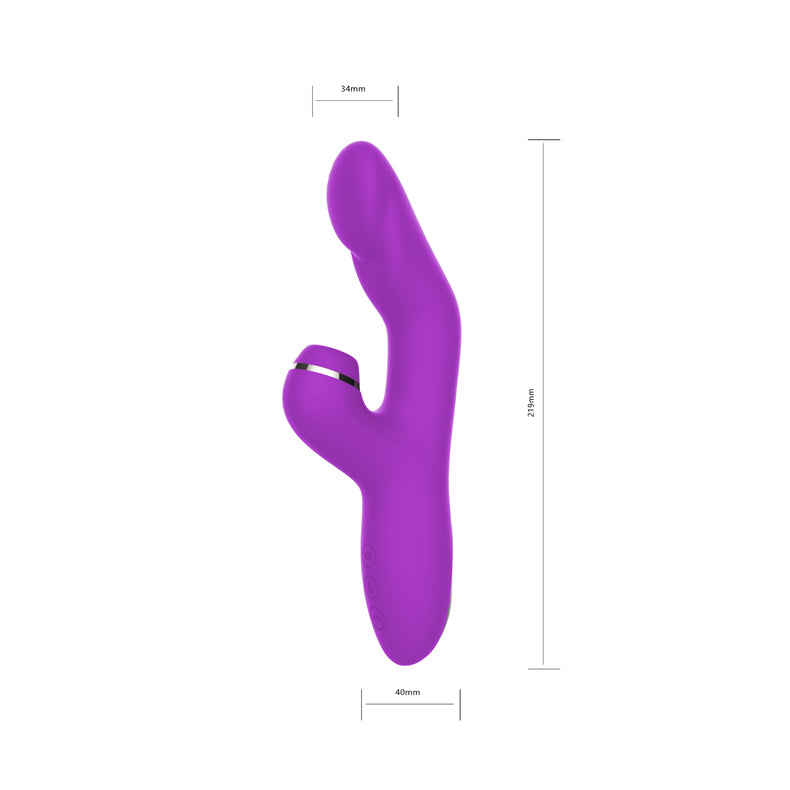 Youngwill Clitoral Sucking Finger Vibrator Sex Toy for Women