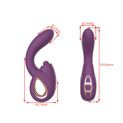 Youngwill Thrusting Vibrator G Spot Rabbit Vibrators Adult Toy for Women