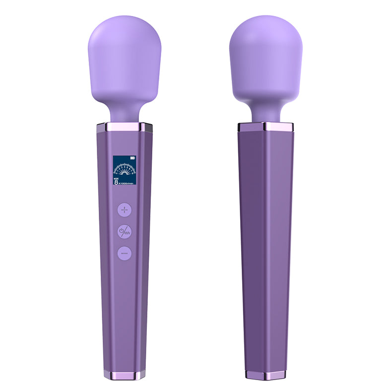 Youngwill-LCD Display Powerful Massage Wand Vibrator