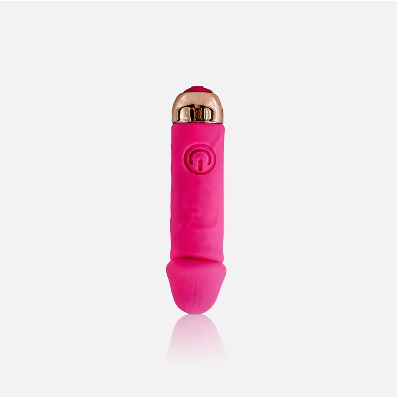 Youngwill-Realistic Mini Dildo Bullet Vibrator