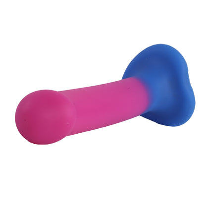 Youngwill Large Silicone Dildo with Gradient Color