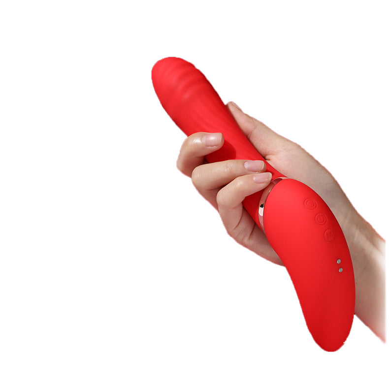 G-spot Vibrator Rotating Bead Female Vibrator-handheld close up