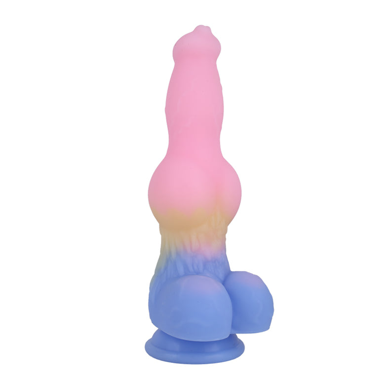 Youngwill Alien-shaped Penis Liquid Silicone Animal Dildo