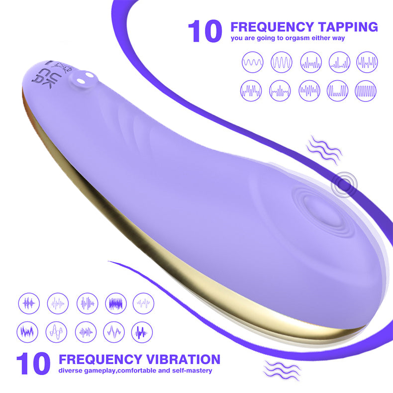 2-in-1 Sucking and Slapping Vibrator  Functional frequency plot 