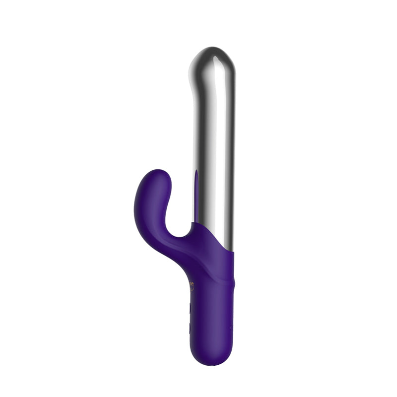 Dual Vibration Rabbit Vibrator-side view