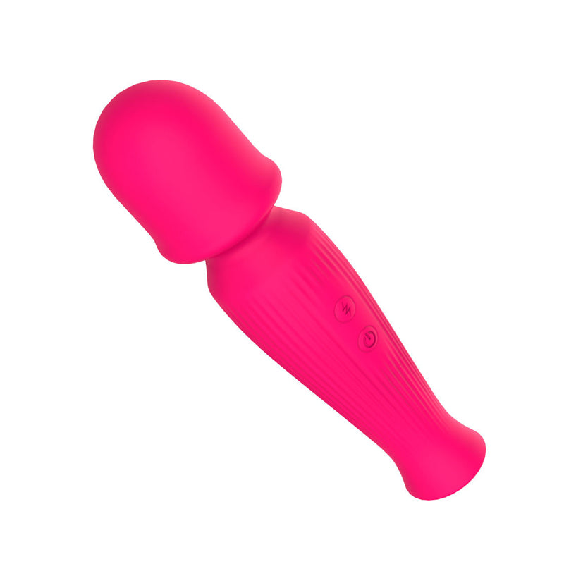 Mocha Mini Massager Wand Vibrator rose red  main image