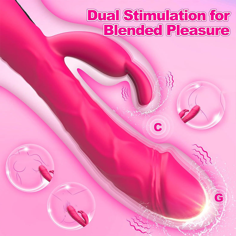 Youngwill Rabbit Vibrator with LED Display