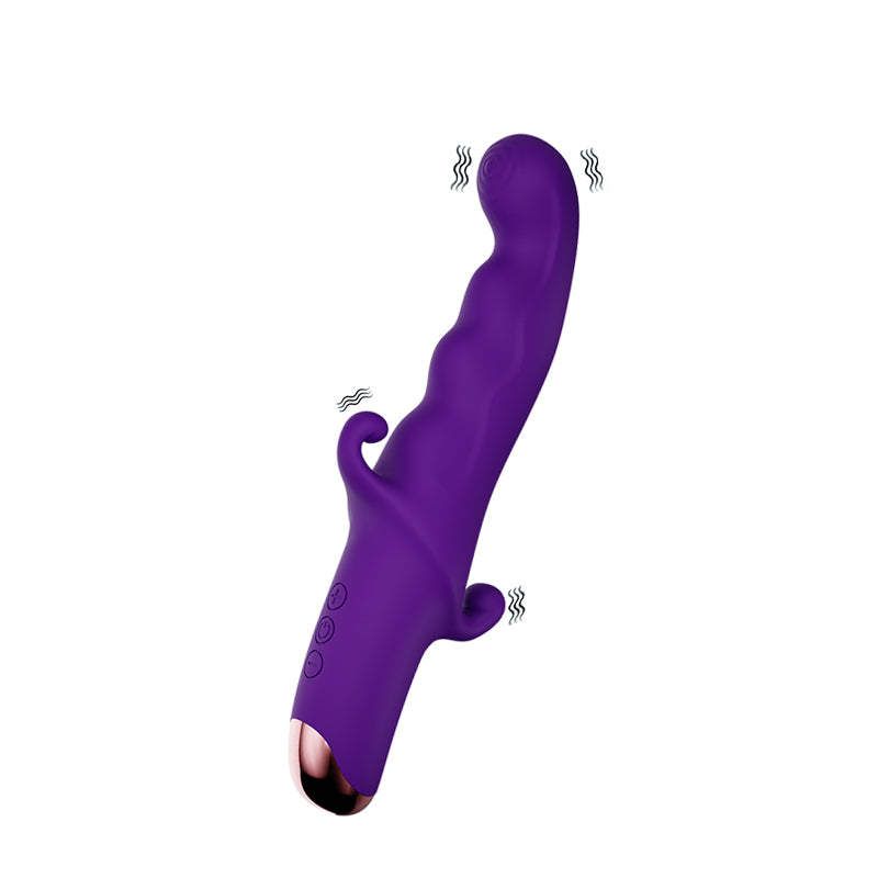 Female G Spot Dildo Vibrator purple