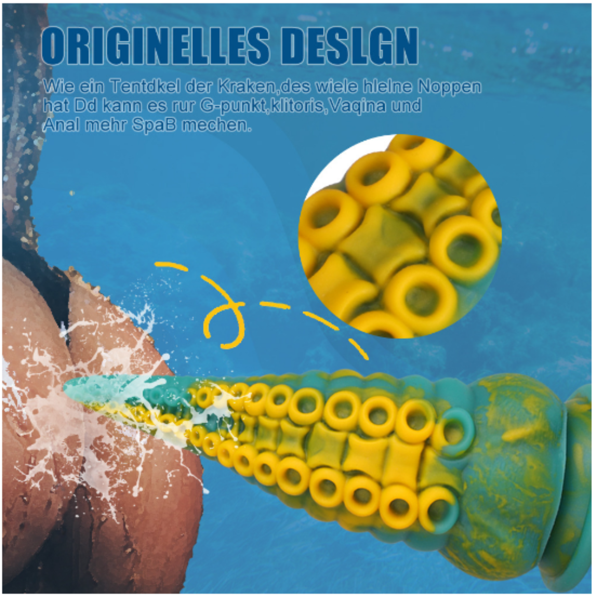 Jungle Tentacle Dildo-originelles design