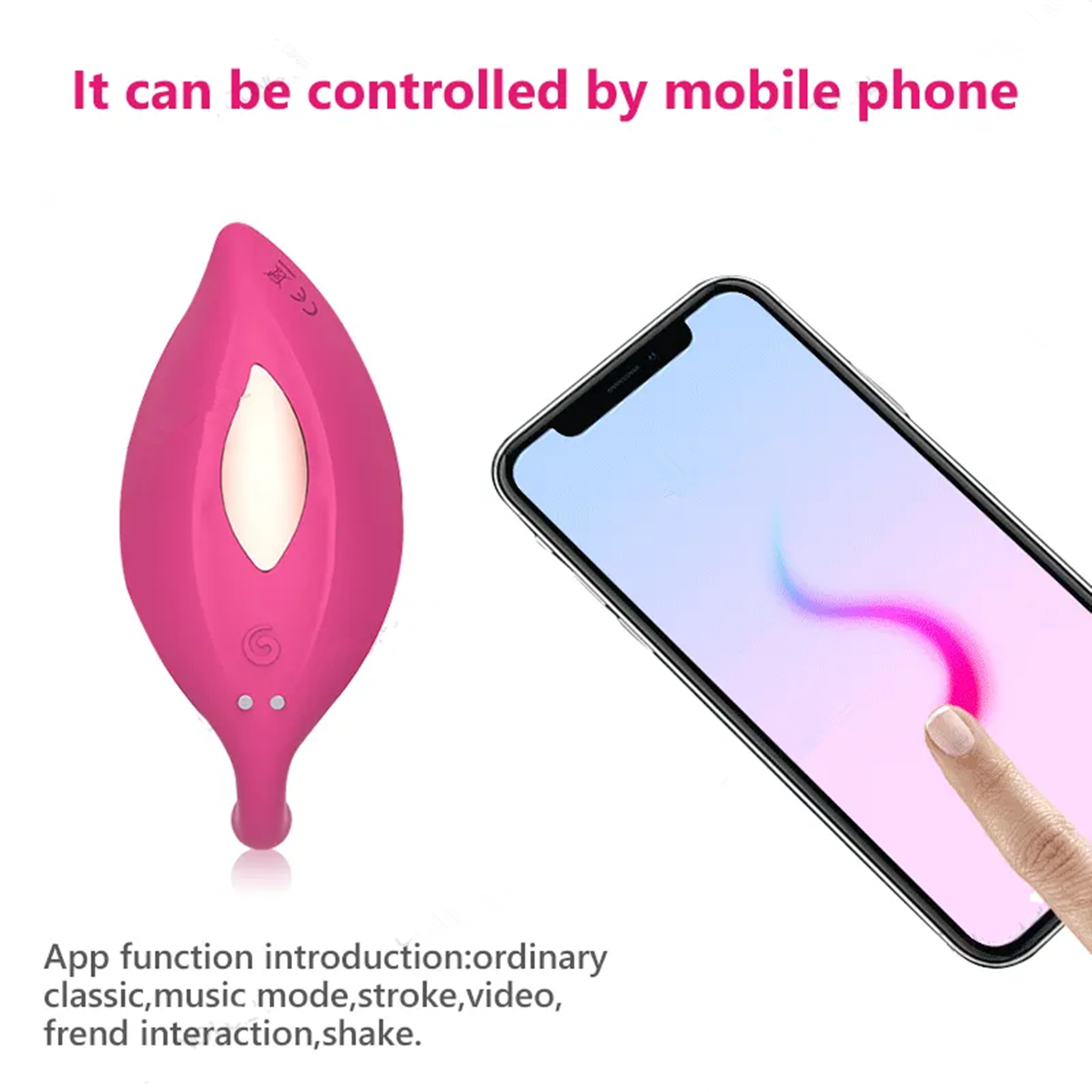 Butterfly Wearable Vibrator-App control