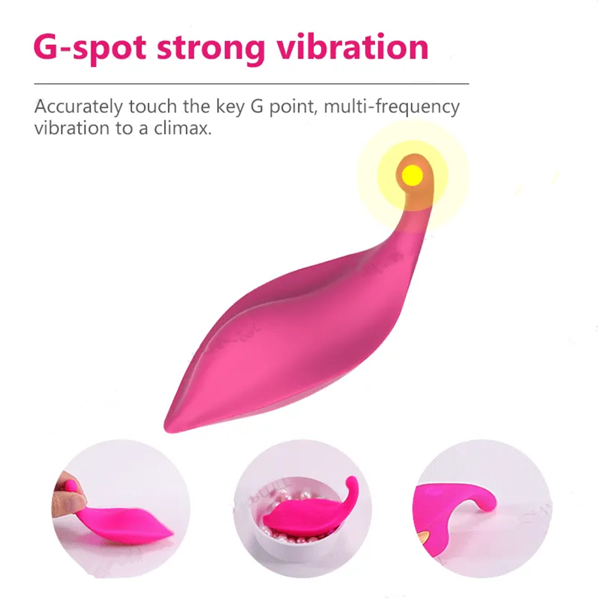 Butterfly Wearable Vibrator-G-spot vibration