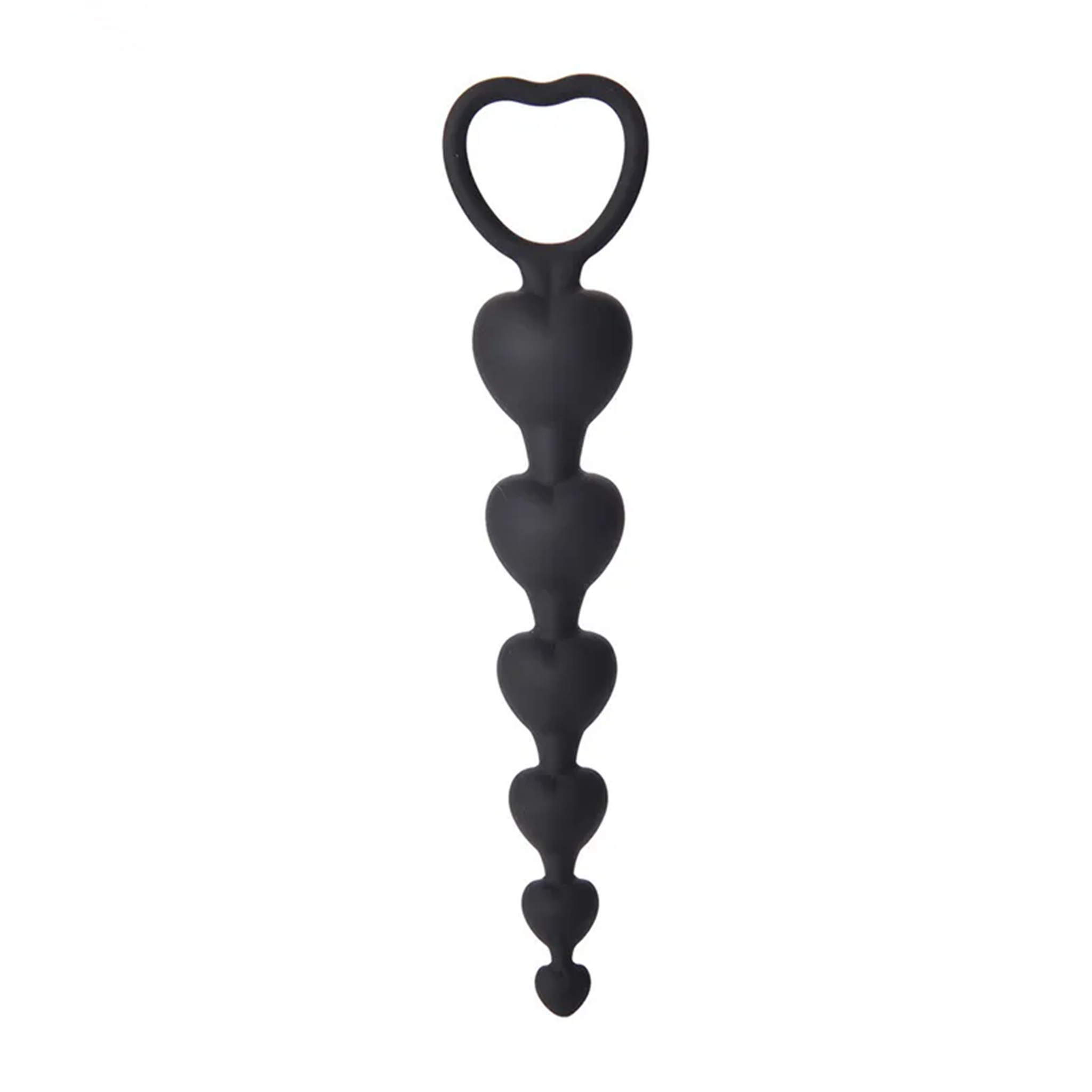 Youngwill Peach Heart Pull Beads Anal Plug