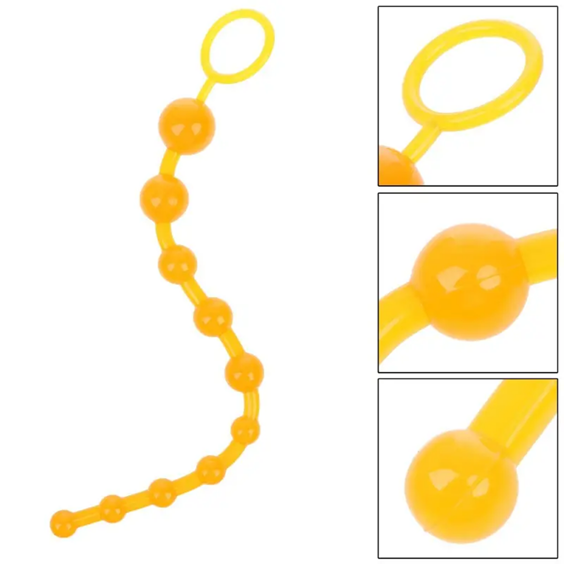 Youngwill Jelly Anal Beads Pull Ring Ball Anal plug