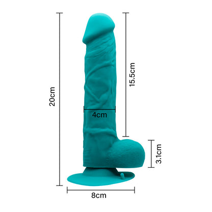 Youngwill Rechargeable Realistic Rotating Dildo for Women