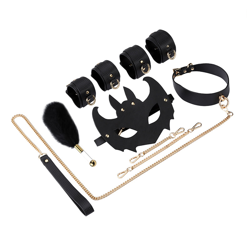 Youngwill Black Gold Erotic BDSM Bundle 5-piece Set