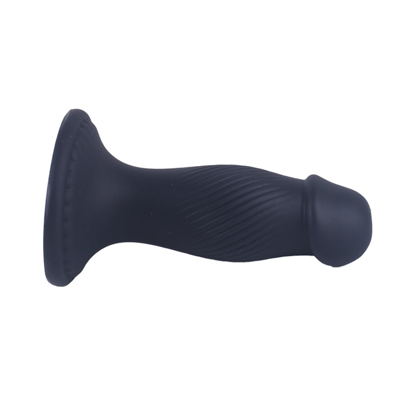 Youngwill Black Silicone Dragon Dildo Adult Butt Plug