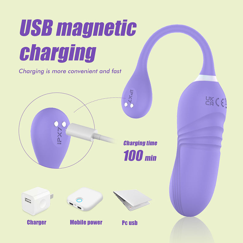 Inflatable Telescopic Egg Vibrator-charging method