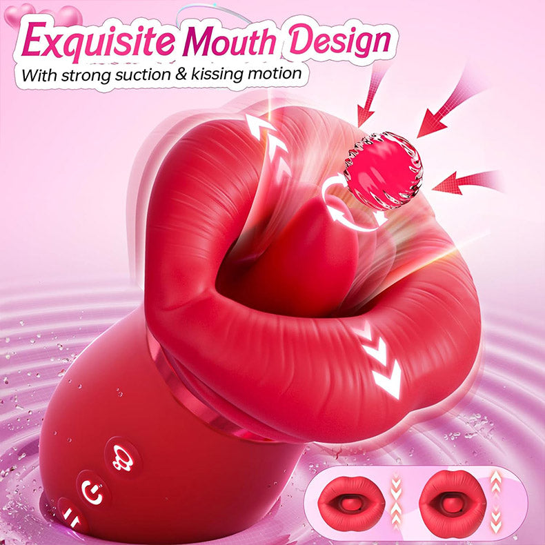 Youngwill-Big Mouth Tongue Licking Vibrator