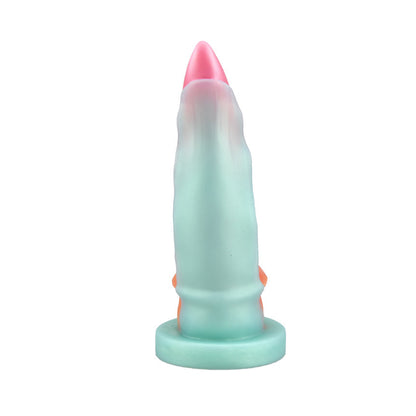 Youngwill Silicone Dragon Dildo Gradient Color Anal Plug Adult Sex Toy