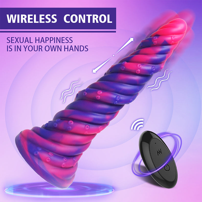 Youngwill-Powerful Telescopic Electric Dragon Dildo