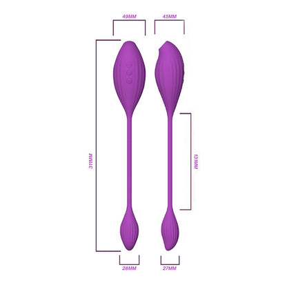 Youngwill Double-ended Love Egg Vibrator