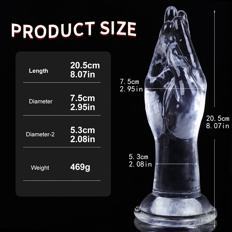 Youngwill Hand Shape TPE Dildo