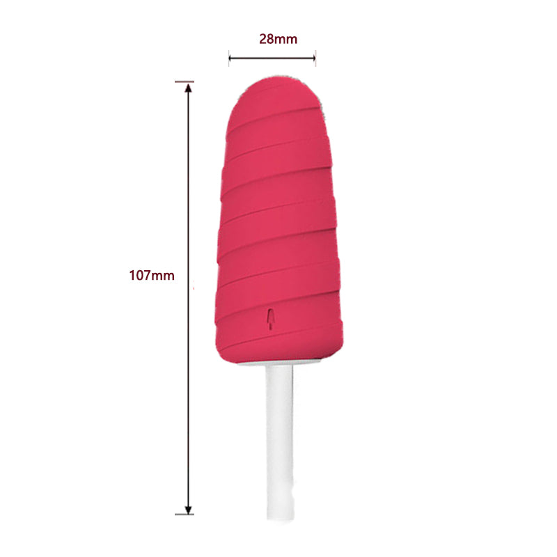  Ice Cream G-spot Clitoris Strong Vibrator-size