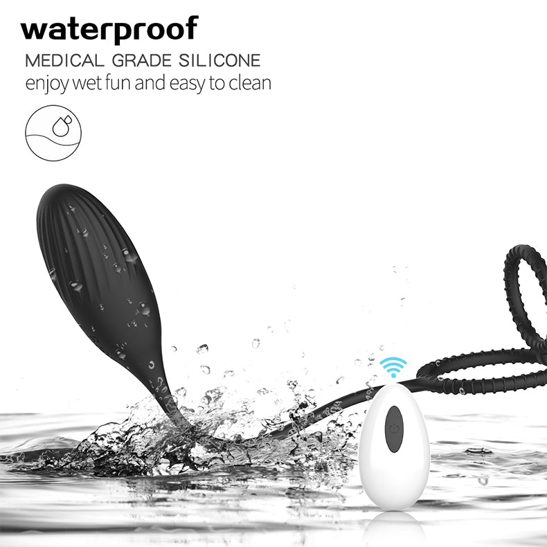 Youngwill Tadpole Vibrating Egg Penis Ring
