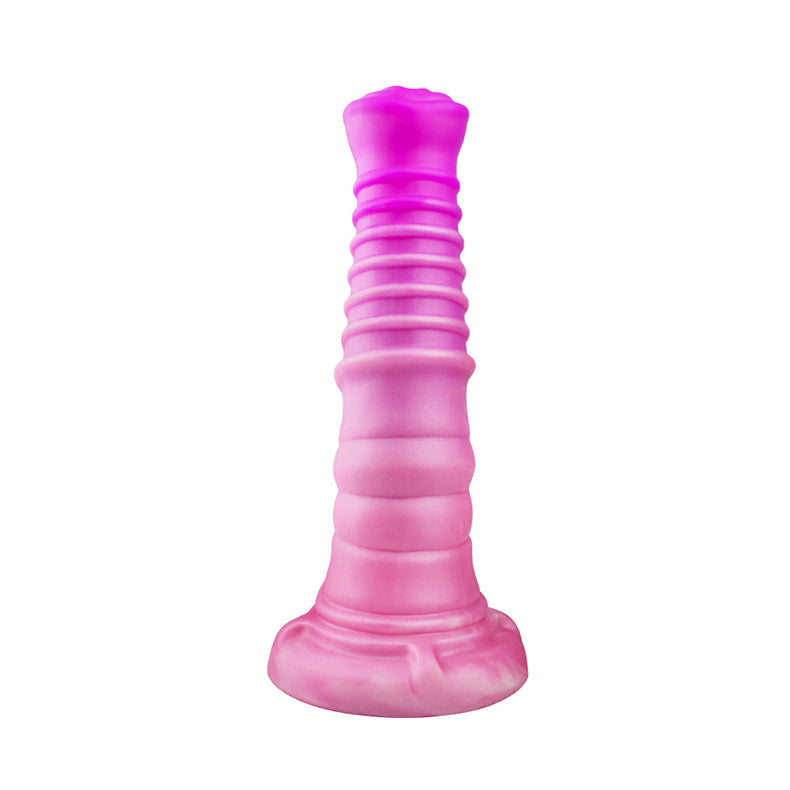 Gradient Color Animal Dildo-back view