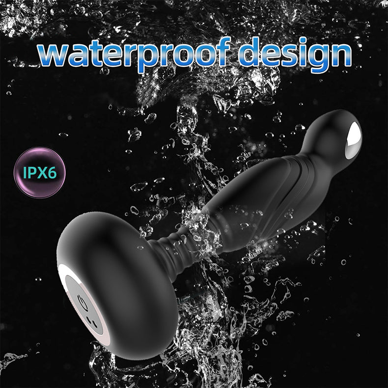 Electric Shock Buckle Anal Plug-waterproof