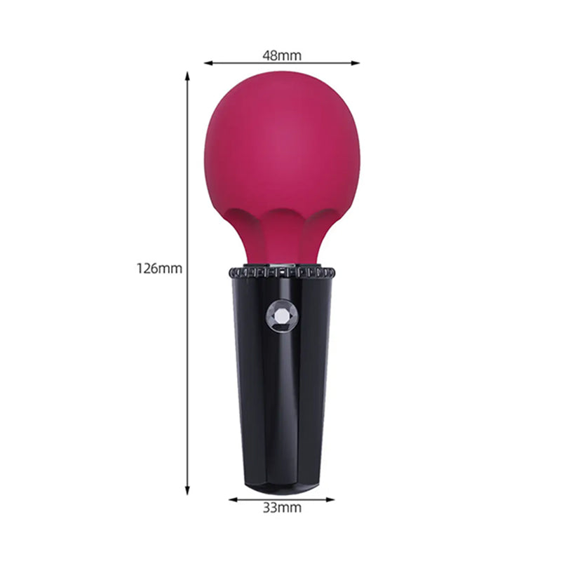 Youngwill Microphone Mini Message Wand Vibrator