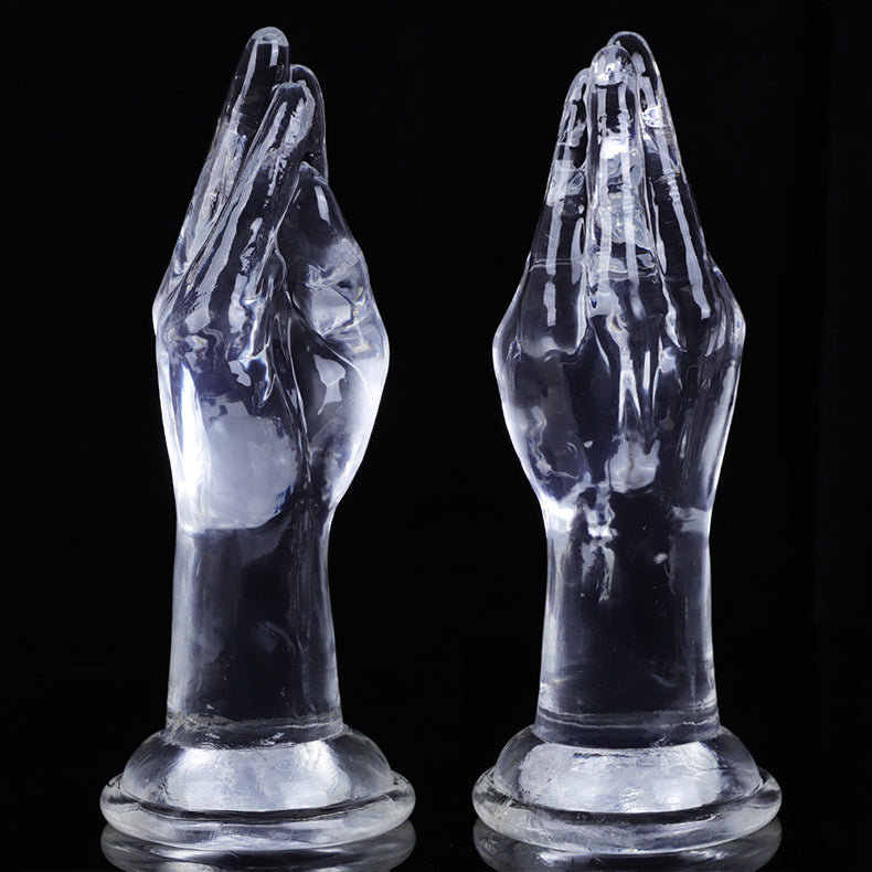 Hand Shape TPE Dildo-Multiple Views