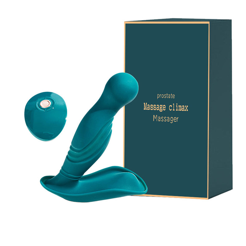 Male Prostate Massager Remote Control Anal Vibrator package