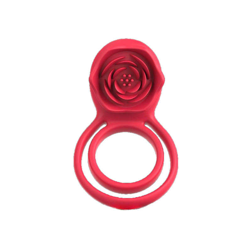 Youngwill Rose Penis Ring Wireless Remote Control Cock Ring for Couples