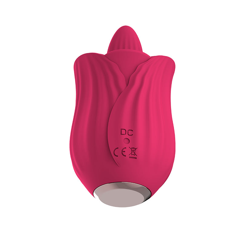 Clitoral Vibrator Rose Tongue Vibrator charging port