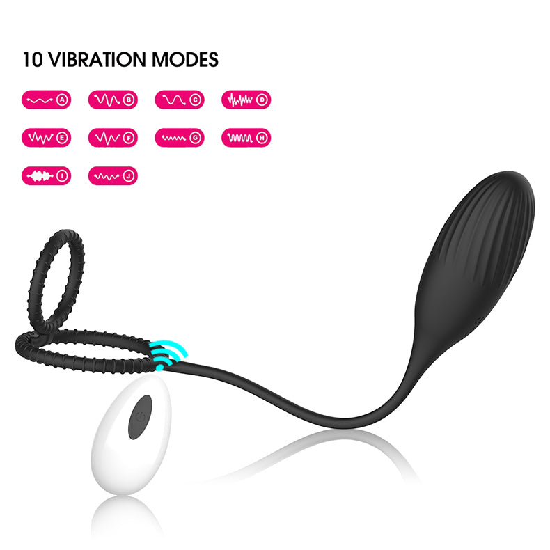 Youngwill Tadpole Vibrating Egg Penis Ring