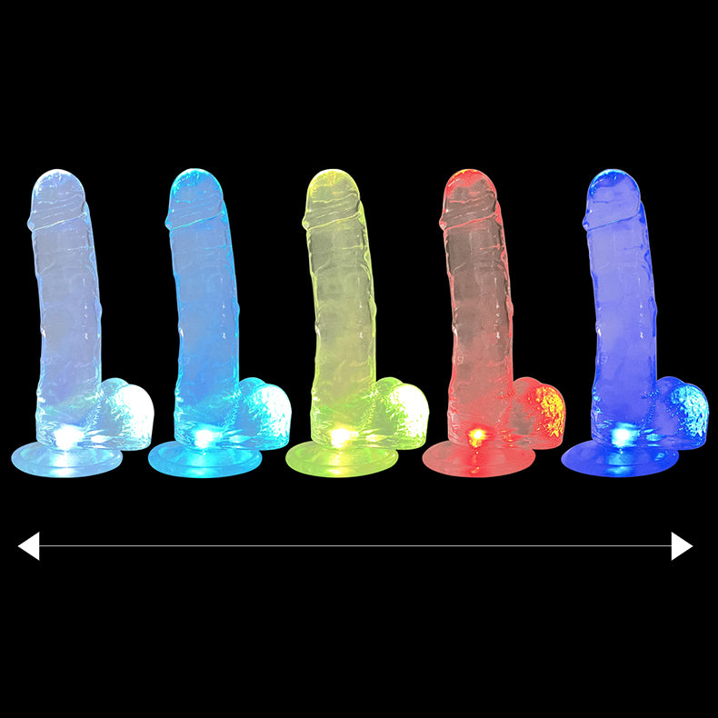 Youngwill-LED Light Color Changing Dildo Party Bar Hot Style