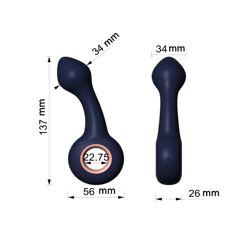 Youngwill Prostate Anal Plug Vibrating Massager G-spot Stick