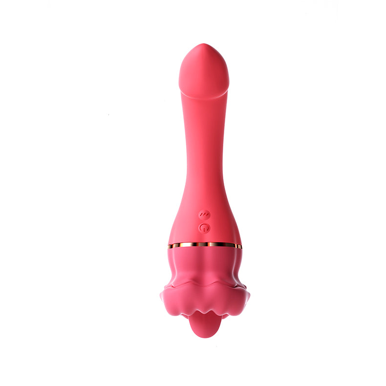 Youngwill-Double-head Tongue Licking G-spot Vibrator