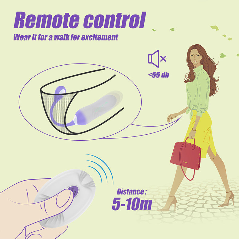 Inflatable Telescopic Egg Vibrator-remote control