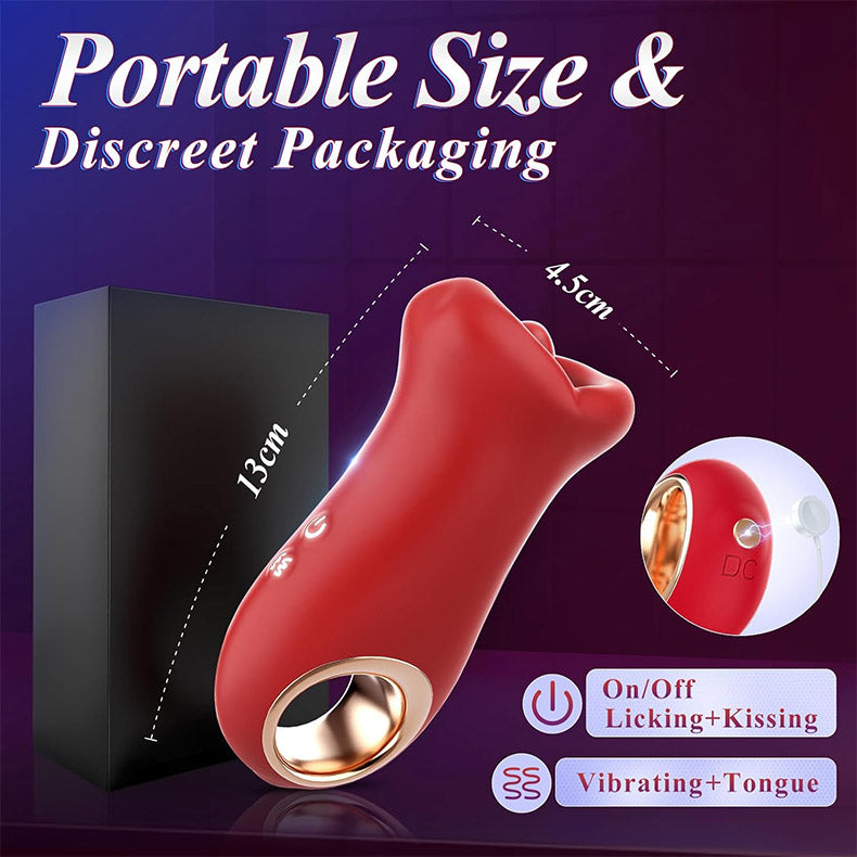 Youngwill-Realistic Oral Sex Vibrator for Girls