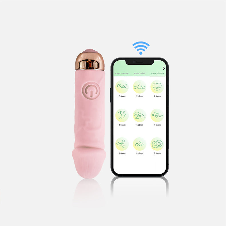 Youngwill-Realistic Mini Dildo Bullet Vibrator