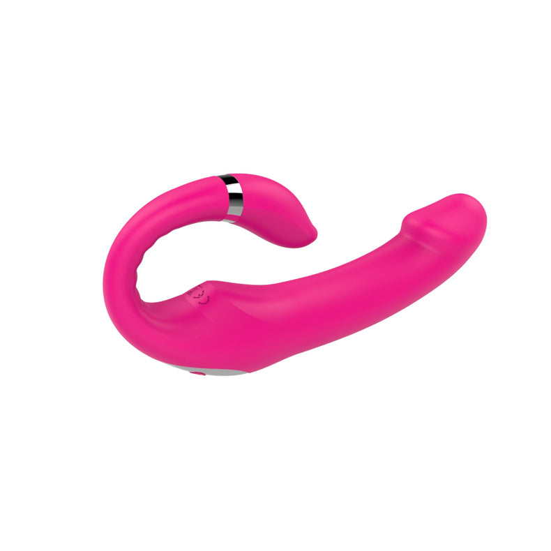 Double-ended G-spot Finger Slap Vibrator Warmable Vibrator-right side view