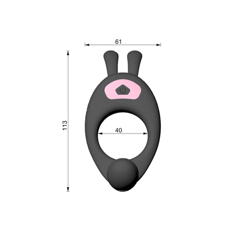 Youngwill Snail Cock Ring with Prostate Massager Sex Toy for Couple