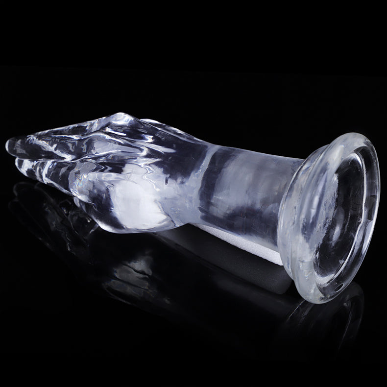 Hand Shape TPE Dildo-side view