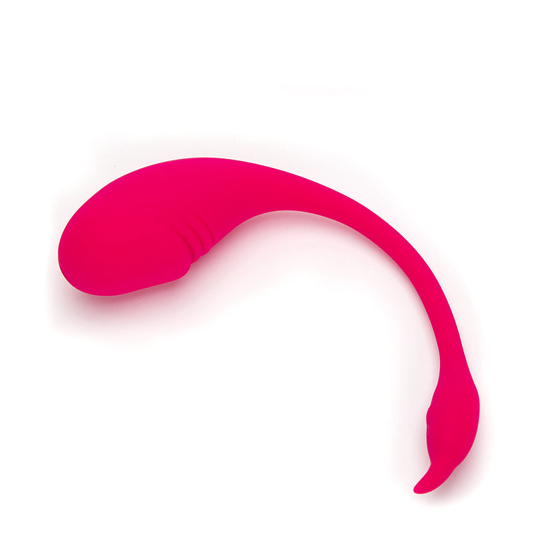 Bluetooth Love Egg Vibrator-rose red above view