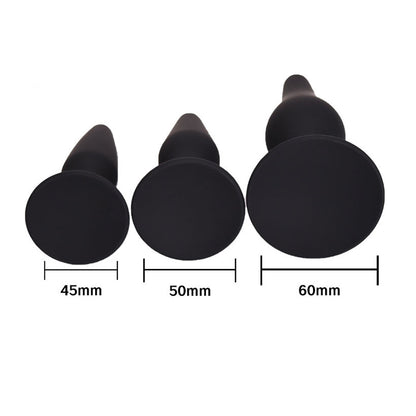 Youngwill Silicone Anal Plug Three-piece Set